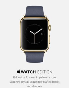 apple watch eddition